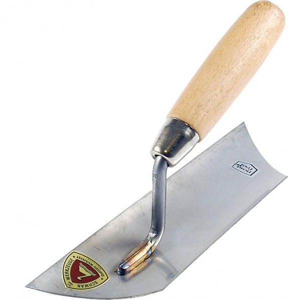 Profile Trowel, Curved Blade, Stainless Ø50mm