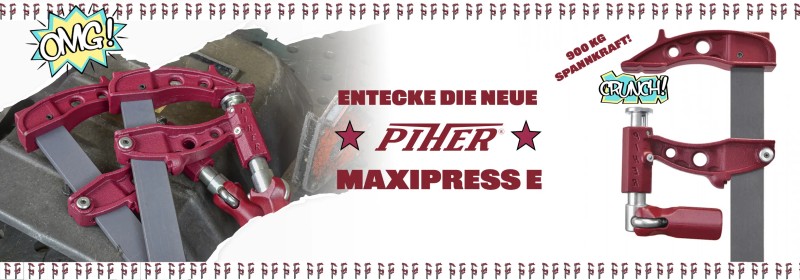 Piher Maxipress E - packt ordentlich zu!