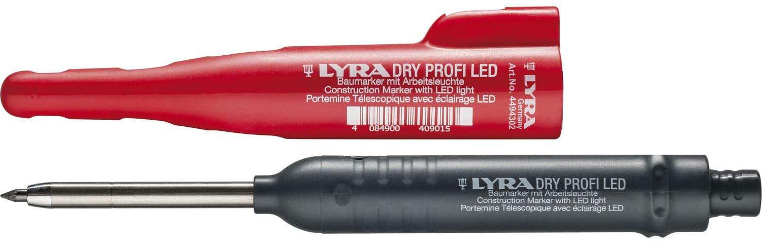 Massage ritme intern Deep hole marker, LYRA Profi LED ✓ Lyra Dry | V TOOLSTORE